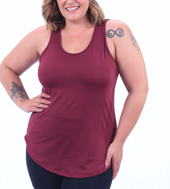 Camiseta Femina Vermelha