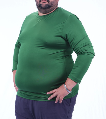 Camisa Masculina Manga longa Verde