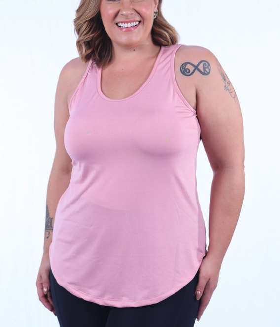 Camiseta Femina Rosa