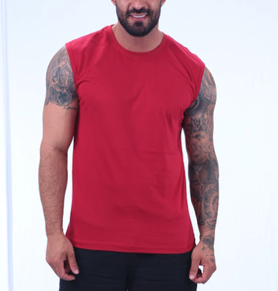 Camiseta Masculina Vermelha