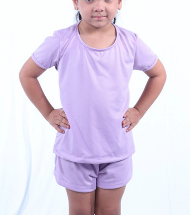 Pijama infantil rosa
